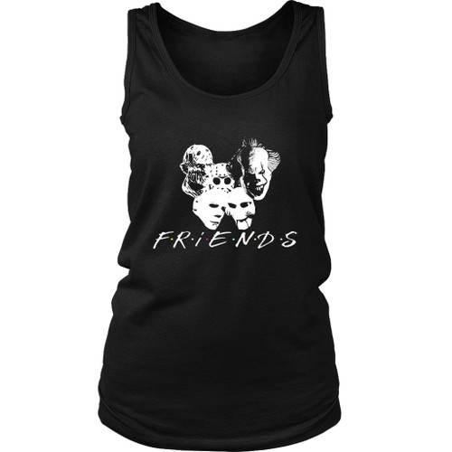 Friends Horror Movie Creepy Halloween Women's Tank Top