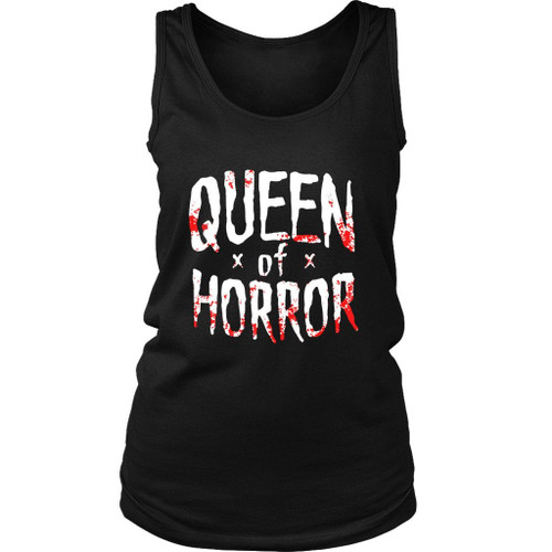 Horror Movie Fan Halloween Horror Queen Women's Tank Top