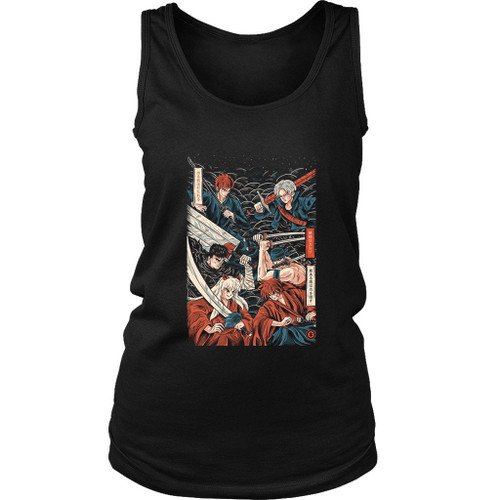 Anime The Swordsmen Women's Tank Top Anime The Swordsmen Women's Tank Top