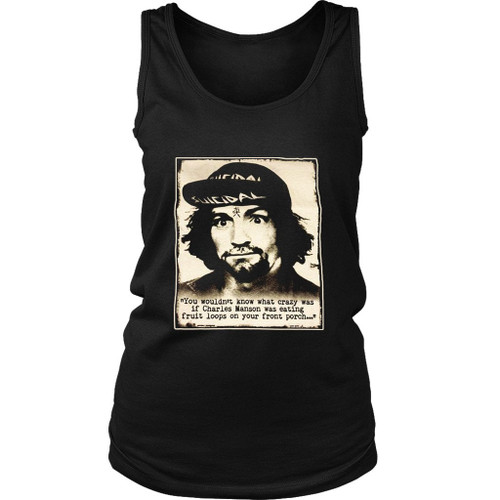 Suicidal Tendencies Charles Manson 66 Women's Tank Top
