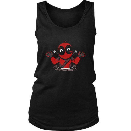 Deadpool Blood Pool Women's Tank Top