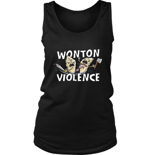 Wonton Violence Women's Tank Top