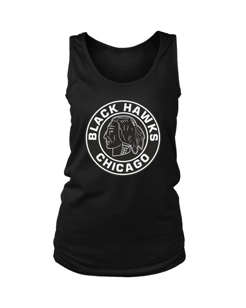 Old Chicago Black Hawks Women's Tank Top