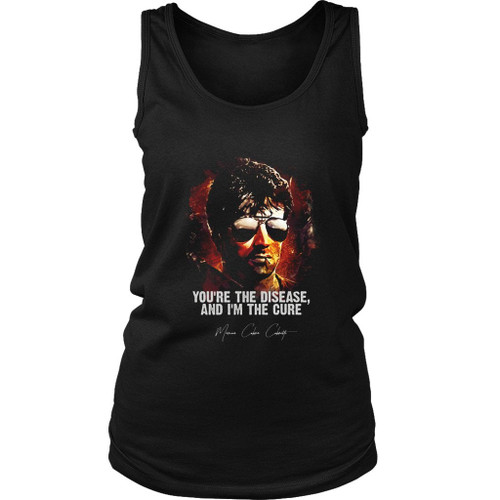 Rambo Cobra Sylvester Stallone Quote Women's Tank Top