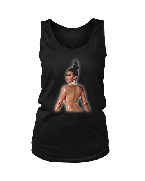 Kim Kardashian Back Women's Tank Top
