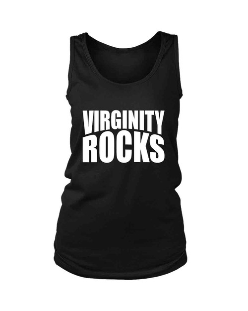 Virginity Rocks Logo Women's Tank Top