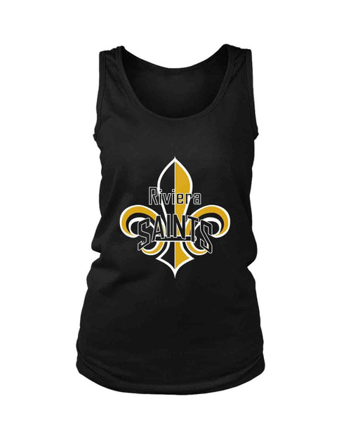 New Orleans Saints Riviera Saints Women's Tank Top New Orleans Saints Riviera Saints Women's Tank Top