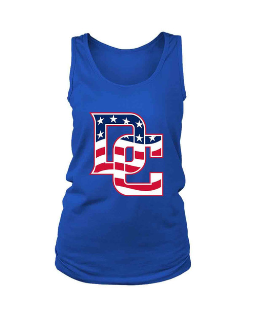 Dc American Flag Logo Women's Tank Top