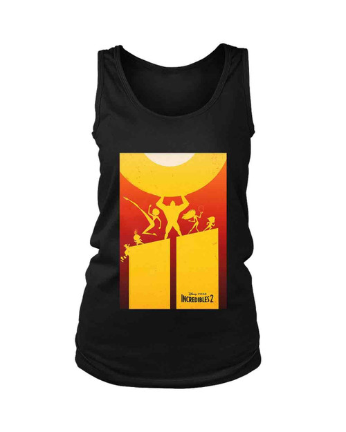 Incredibles 2 Disney Women's Tank Top Incredibles 2 Disney Women's Tank Top
