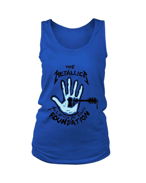 Metallica All Within My Hands Women's Tank Top Metallica All Within My Hands Women's Tank Top