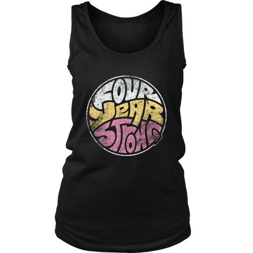 Four Year Strong Pop Punk Band Logo Grunge Women's Tank Top