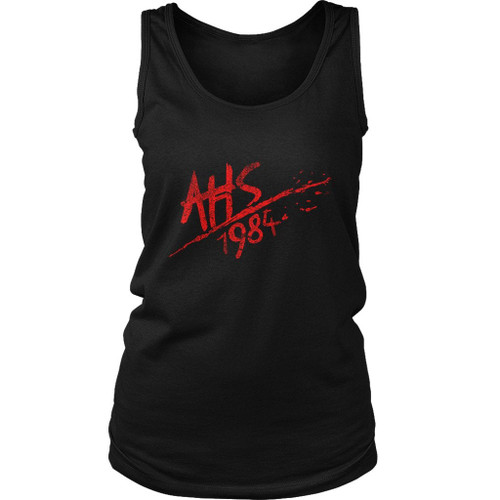 Ahs 1984 American Horror Story 1984 Grunge Logo Women's Tank Top