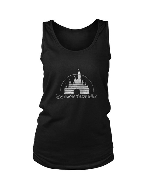 Disney Logo Do What You Wilt Women's Tank Top