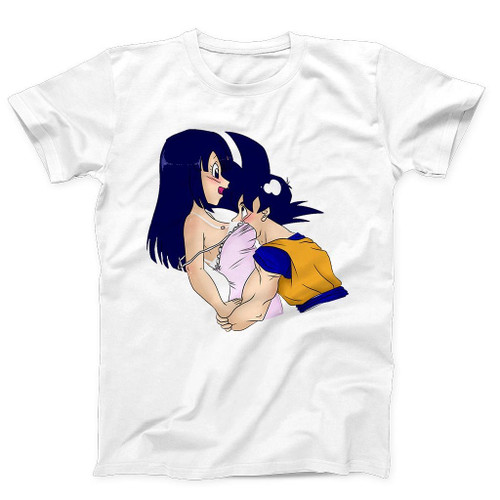 Goku Eat Chichi Man's T-Shirt Tee