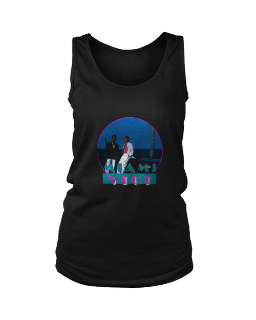 Miami Vice Retro Tv Women's Tank Top