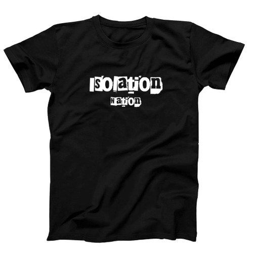 Gok Wan Presents Isolation Nation Lives Man's T-Shirt Tee Gok Wan Presents Isolation Nation Lives Man's T-Shirt Tee
