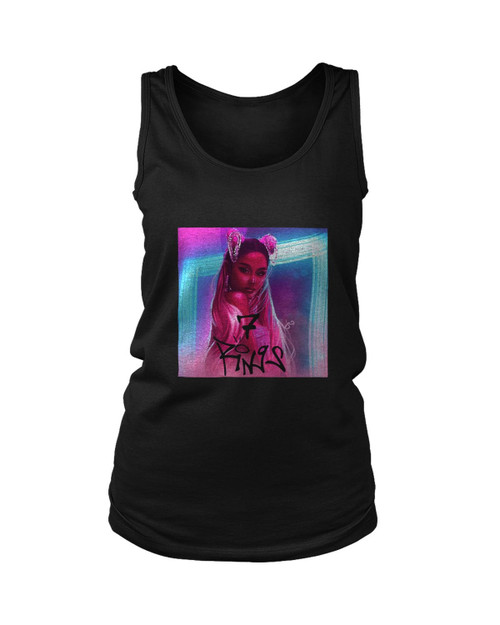 Ariana Grande 7 Rings Cover Women's Tank Top