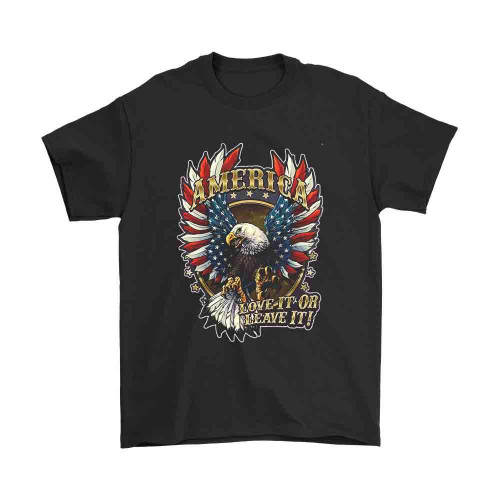 American Eagles Love It Or Leave It Man's T-Shirt Tee