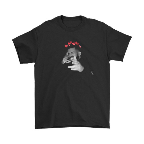 Drake Loves Logo Pose Man's T-Shirt Tee