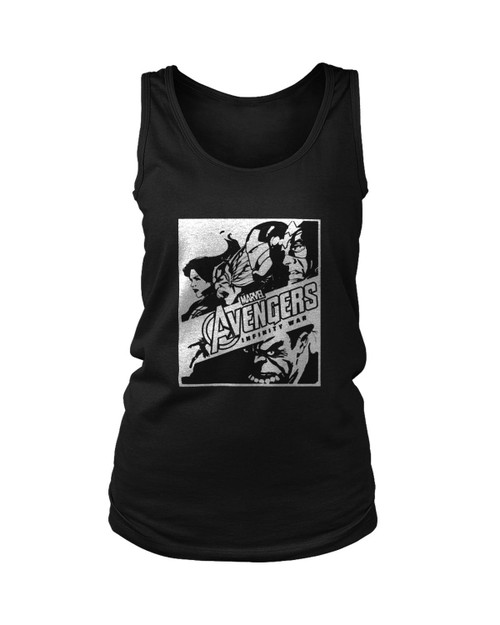 The Avengers Marvel Women's Tank Top The Avengers Marvel Women's Tank Top