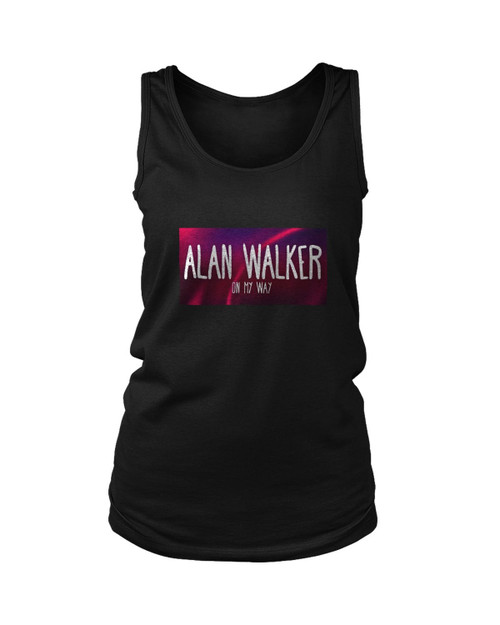 Alan Walker On My Way Poster Women's Tank Top