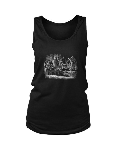 Alice In Wonderland Graphic Women's Tank Top