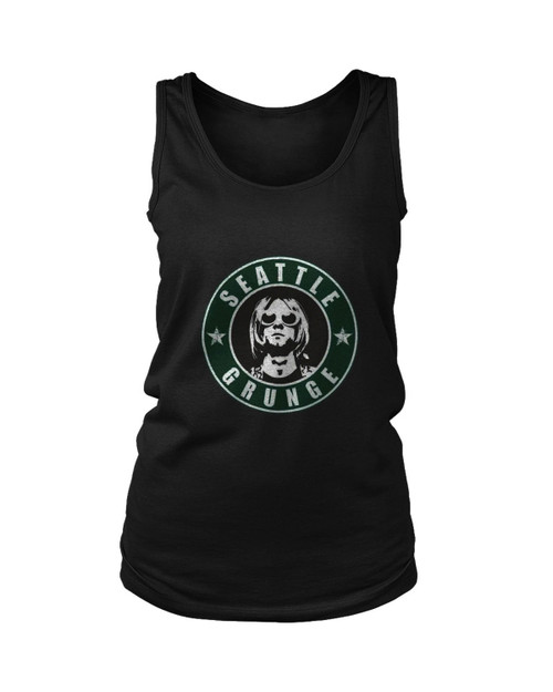 Kurt Cobain Seattle Grunge Women's Tank Top