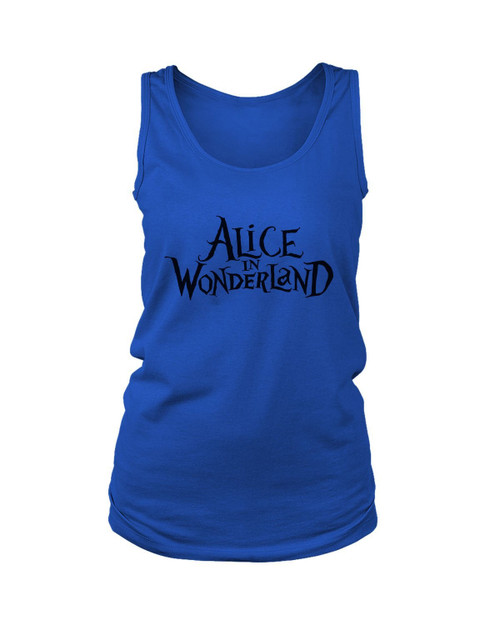 Alice In Wonderland Logo Women's Tank Top