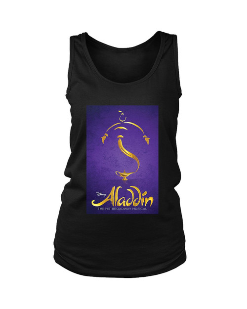 Disney Aladdin The Hit Broadway Musical Poster Women's Tank Top