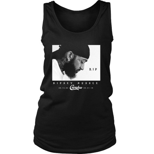 Nipsey Hussle Rip Crenshaw Women's Tank Top
