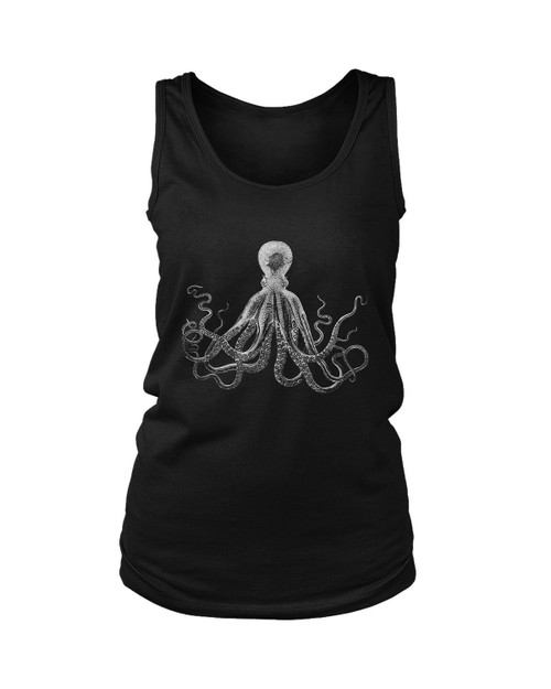 Octopus Drawing Women's Tank Top