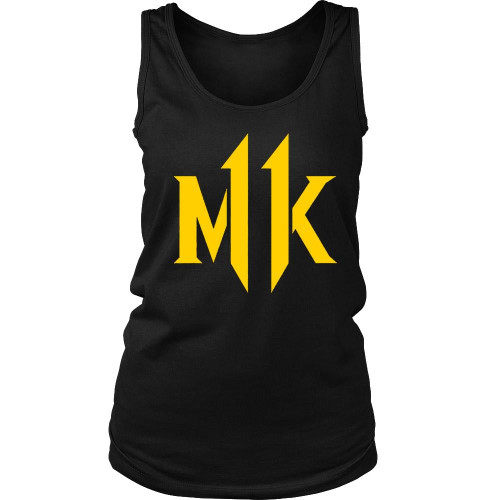 Mortal Kombat Gore Fighting Games Logo Women's Tank Top