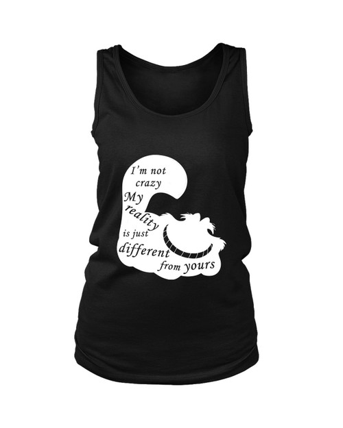 Alice Cheshire Cat Quotes Women's Tank Top