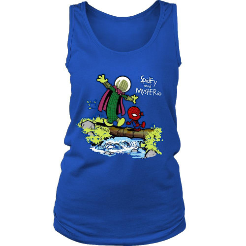 Spidey And Mysterio Women's Tank Top