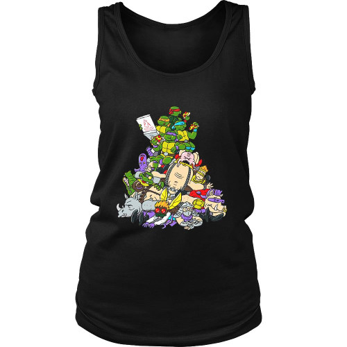 Teenage Mutant Ninja Turtle Tmnt Time For Pizza Women's Tank Top