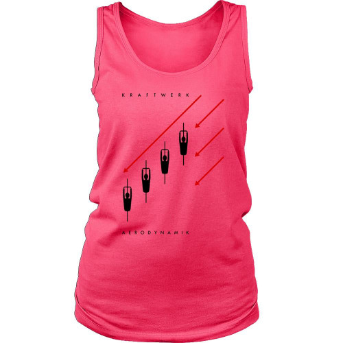 Kraftwerk Aerodynamik Electronic Synth Neu Krautrock Women's Tank Top