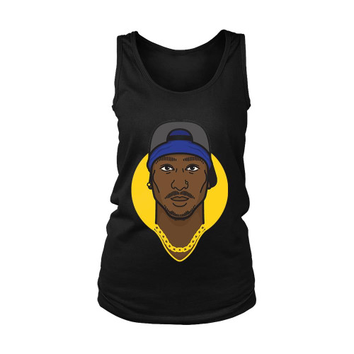 2Pac Head Women's Tank Top