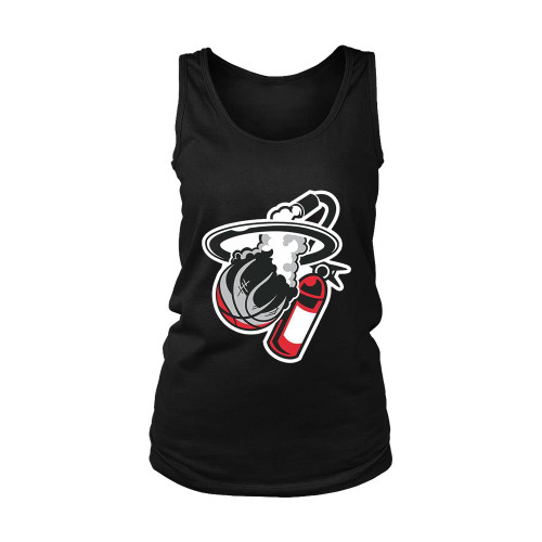 Miami Heat Logo Parody Women's Tank Top