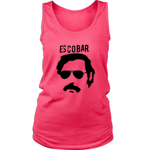 Pablo Escobar Silhouette Women's Tank Top