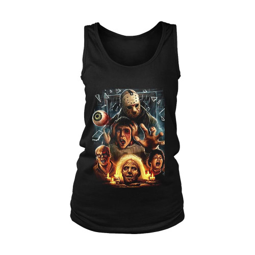 Jason Lives Friday The 13Th Poster Women's Tank Top