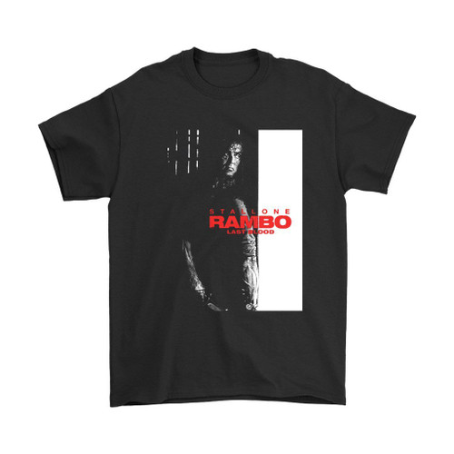 Rambo Cobra Sylvester Stallone Last Blood Man's T-Shirt Tee