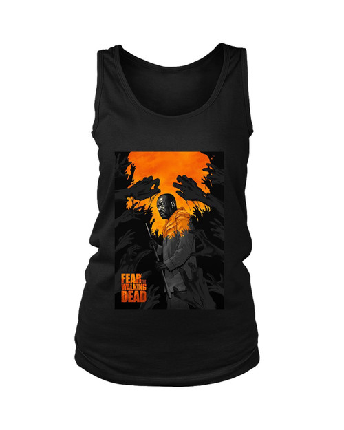 Fear The Walking Dead Art Poster Fan Art Women's Tank Top