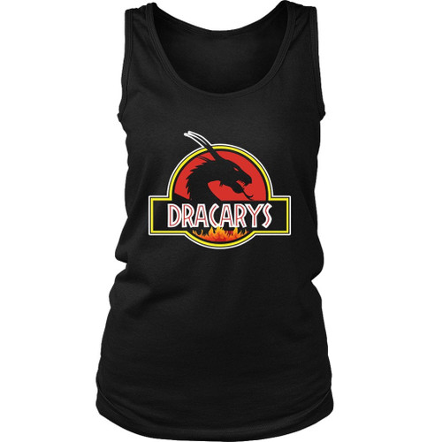 Game Of Thrones Dracarys Fan Art Women's Tank Top