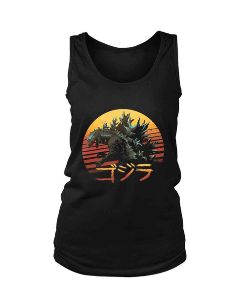 Godzilla Monster Women's Tank Top