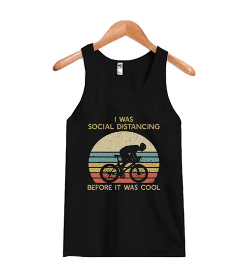 I Was Social Distancing Before It Was Cool Women's Tank Top