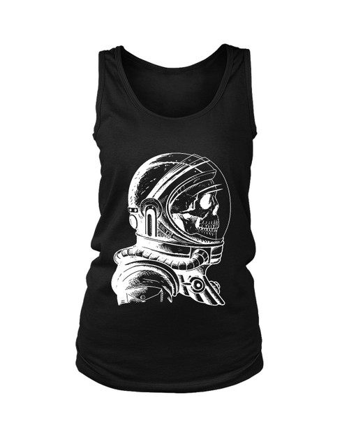 Skull Astronaut Fan Art Women's Tank Top