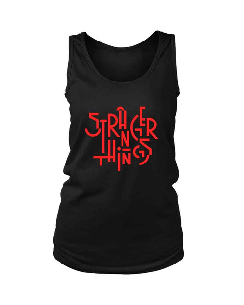 Stranger Things Fan Art Women's Tank Top