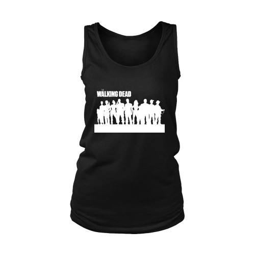 The Walking Dead Silhouette Women's Tank Top