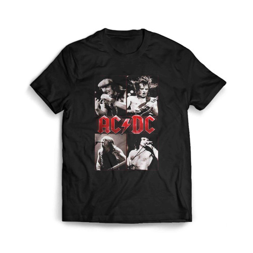 Acdc Album Poster Cover Man's T-Shirt Tee
