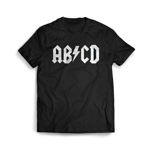 Abcd Acdc Man's T-Shirt Tee